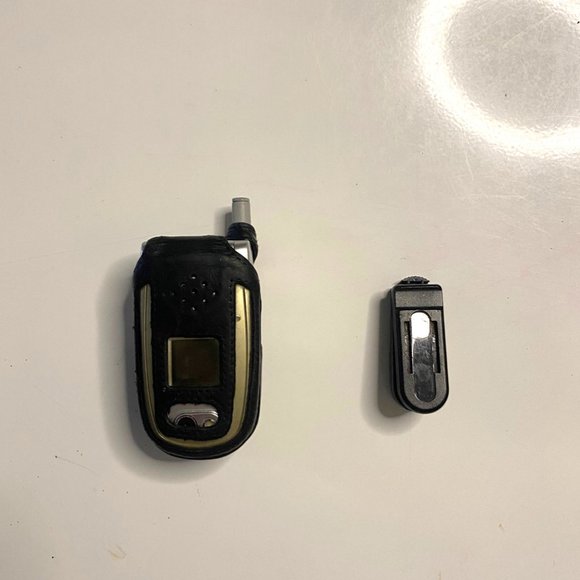 VINTAGE Sanyo PM-8200 SPRINT with Leather Case - Picture 6 of 7